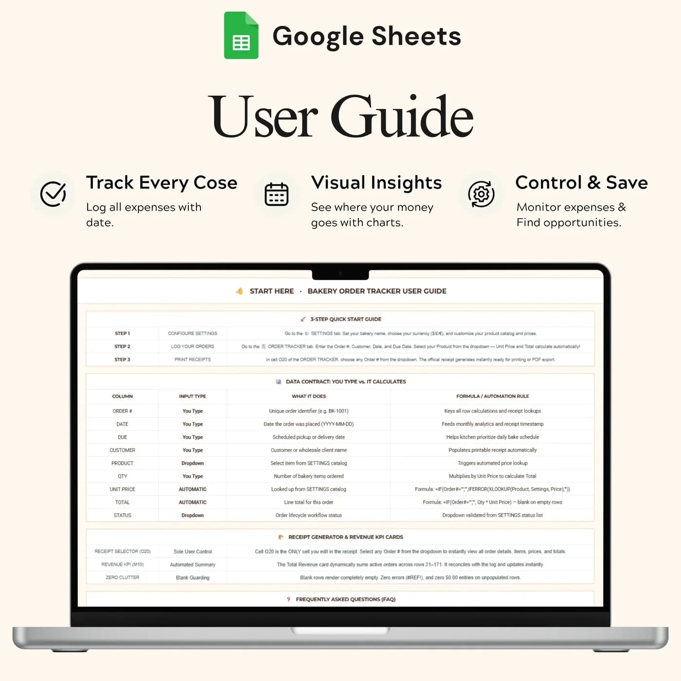 Order Tracker Command Center, User guide
